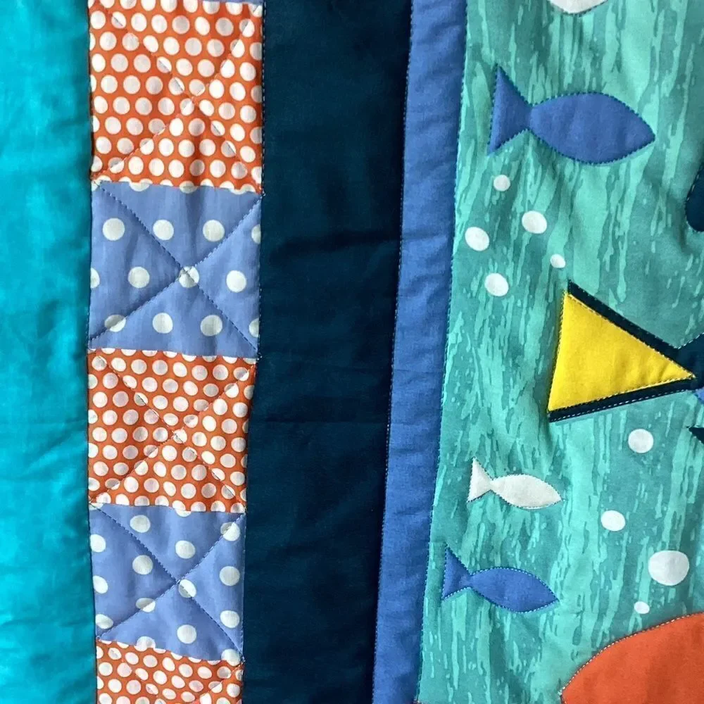 Ocean Adventure Fish Quilt